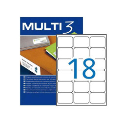 Etiquetas Multi3 Brancas...